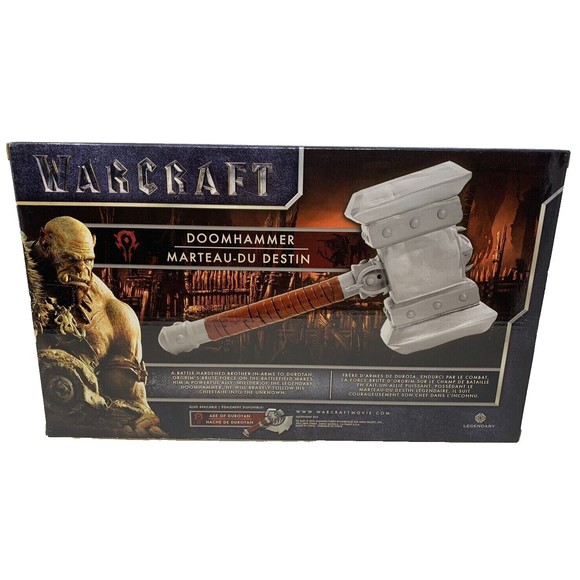 WarCraft Doomhammer Feel the Power of the Horde Legendary Toy Replica WoW - Picture 2 of 4